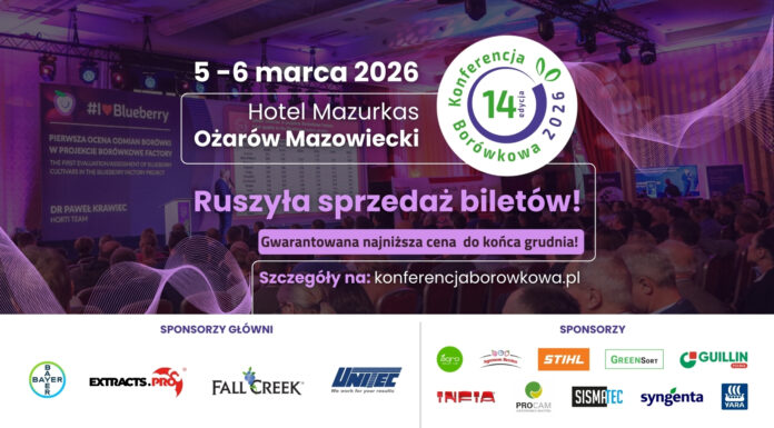 14. Międzynarodowa Konferencja Borówkowa 2026