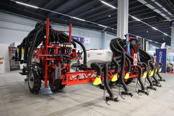 Udoskonalony opryskiwacz do truskawek z firmy ARGO Paweł Kaliński