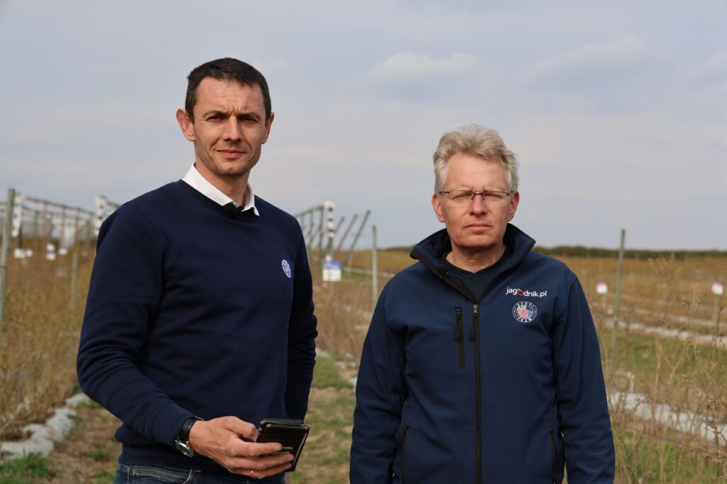 Olivier Vasseur (Weenat) i dr Paweł Krawiec (Horti Team)