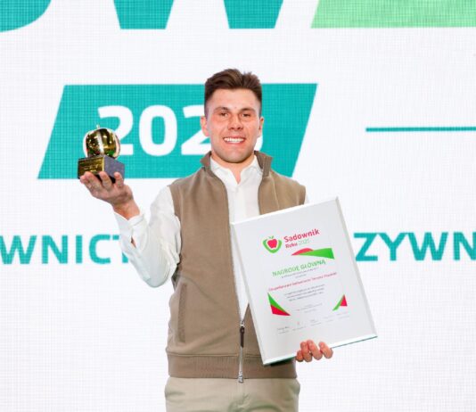 Od dziecka wiedział, że będzie sadownikiem. Tomasz Piasecki – Sadownik Roku TSW